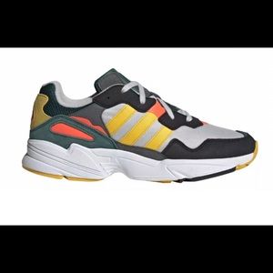 Adidas Yung 96 Sneakers Black Yellow Men’s Size 8
